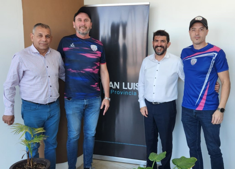 Daniel Vera, Darío Weglin, Diego Masci y Gonzalo López, en la audiencia de este lunes. 