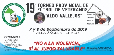 Villa Angela sede del Campeonato Provincial de fútbol de Veteranos