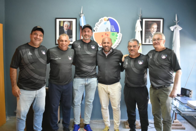 En la ciudad de La Punta, dirigentes de la AAVF se reunieron con el intendente Luciano Ayala. 