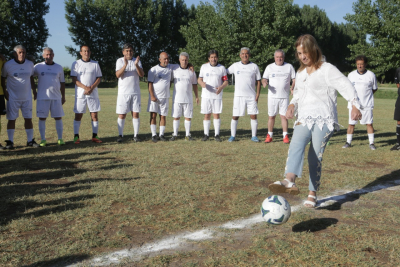 Comienzo con fútbol y alegría