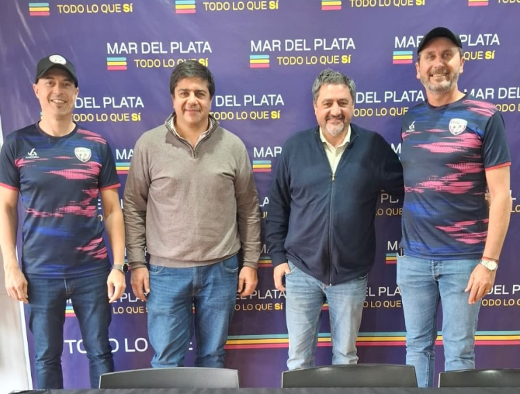 L&oacute;pez, D&acute;Andrea, Mart&iacute;n y Weglin durante la audiencia de este lunes. 