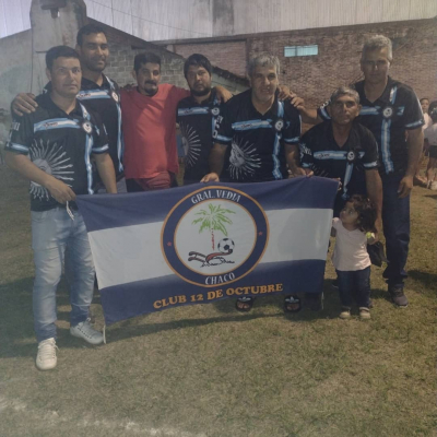 12 de Octubre de General Vedia, el agasajo al campeón