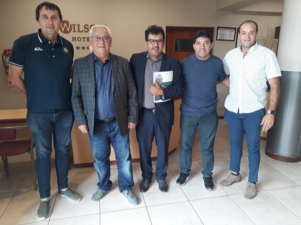 El tesorero de la Asociación Argentina de Futbolistas Veteranos visitó Salta