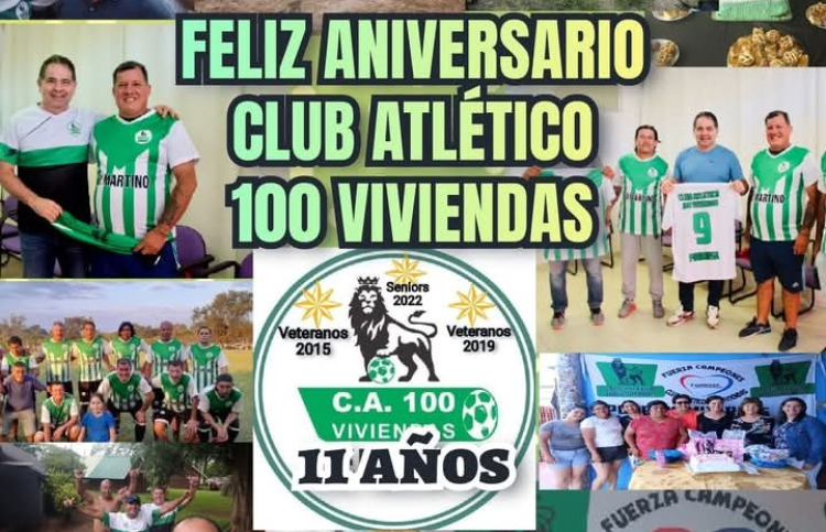 Club Atlético 100 Viviendas de Formosa, un amor para toda la vida