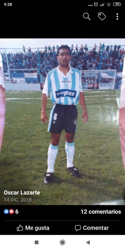 Lazarte, ex Racing de Córdoba, campeón en Brasil del Seniors, estará también en Salta y con Villa María