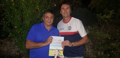 Darío Weglin se reunió con el flamante presidente de la Federación Entrerriana de Fútbol