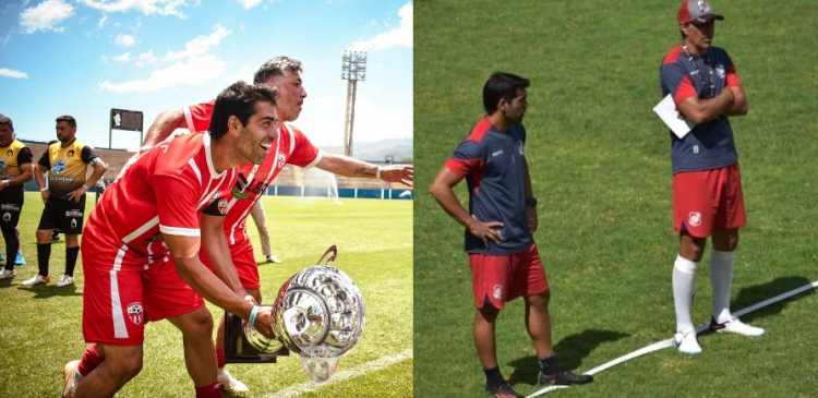 Nicolás Alba levantó la Copa en San Luis. Ahora se sumó al cuerpo técnico de Nacional Potosí (Bolivia). 