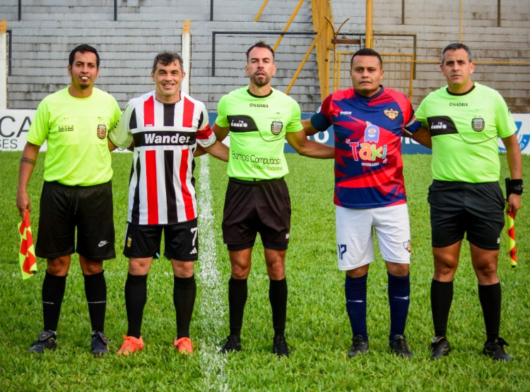 Fabricio Omarini, capitán de Herclair, en la previa del partido 2023 ante Virrey de Salta en Posadas. 