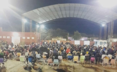 En Castelli, exitoso bingo organizado por Víctor Yafrancisco, rumbo a Salta 2024