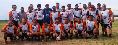 Víctor Yafrancisco de Castelli, campeón Provincial en Chaco, categoría +49. 