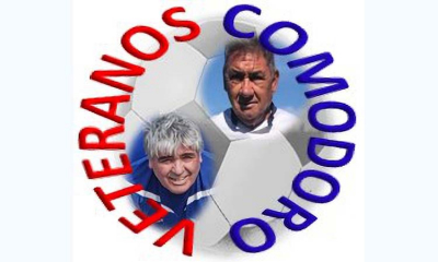 El logo de Veteranos de Comodoro, los llevarán en el pecho y el corazón