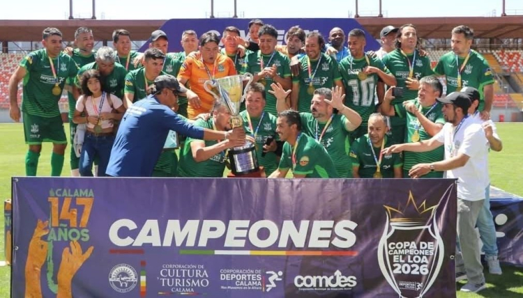 Green Loa, bicampe&oacute;n de la Copa de Campeones, otro de los elencos chilenos en el Sudamericano. 