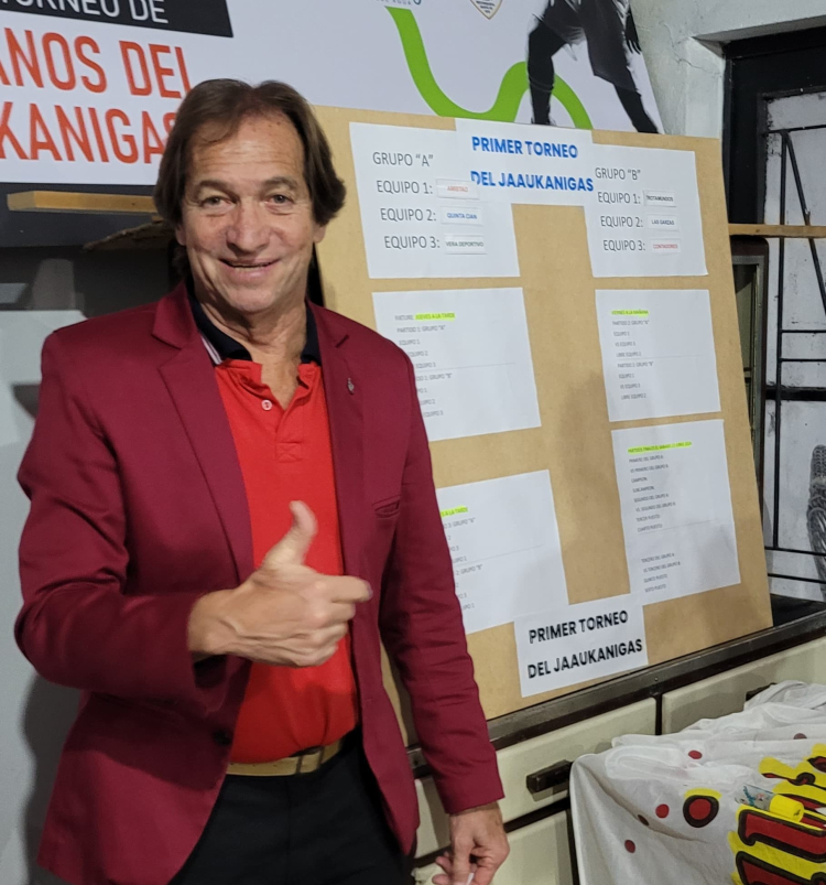 Hugo Stechina, uno de los organizadores del certamen