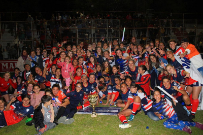 Las campeonas Nacionales, lograron el título Oficial 80 Aniversario Liga Paranaense de Fútbol