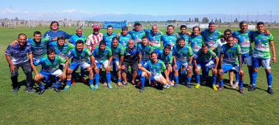 Filial 12 en Mendoza, durante el Nacional 2021 organizado por la Asociación Argentina Veteranos Fútbol.