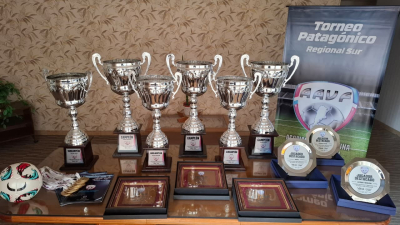 Los premios que se entregar&aacute;n en el Primer Regional Patag&oacute;nico en Caleta Olivia. 